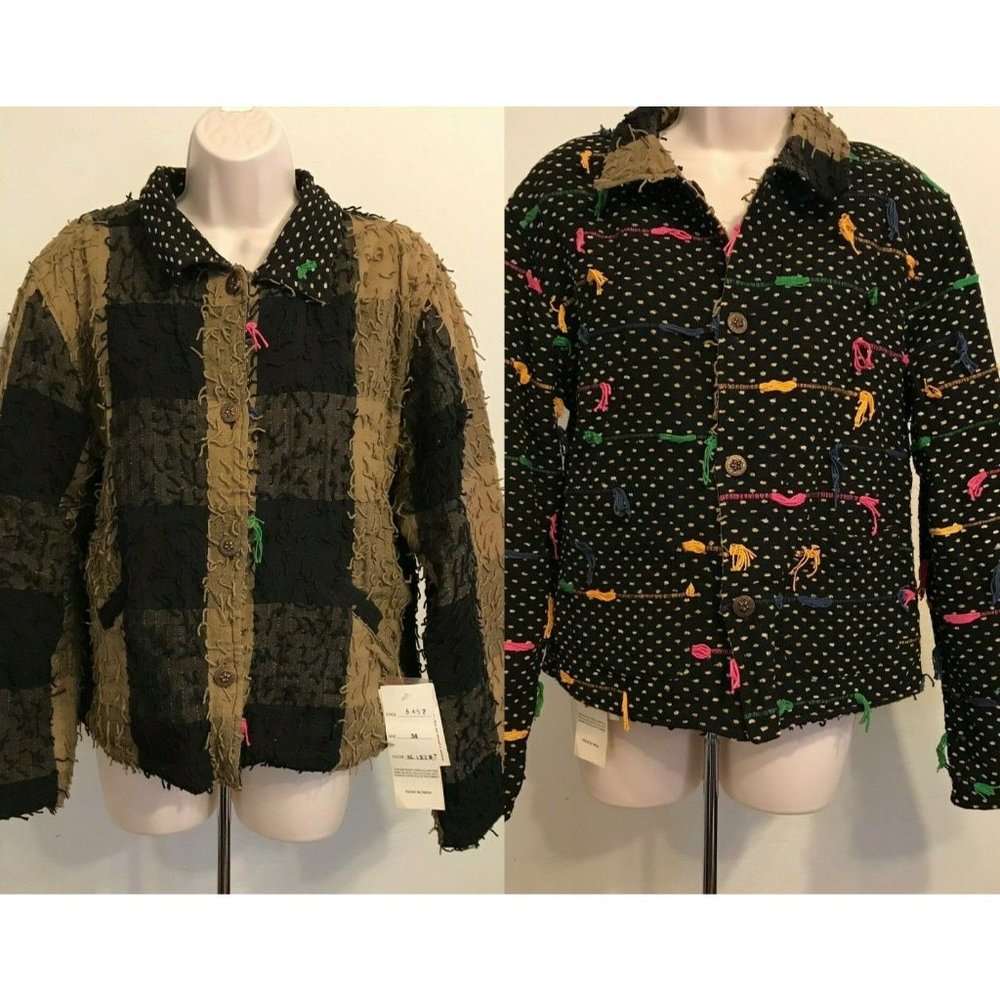 Anu by Natural Reversible Women's Jacket NWT